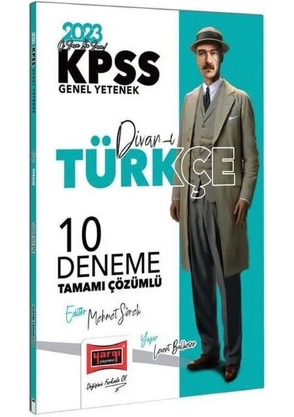KPSS 2023 Divanı Türkçe Tamamı Çözümlü 10 Deneme