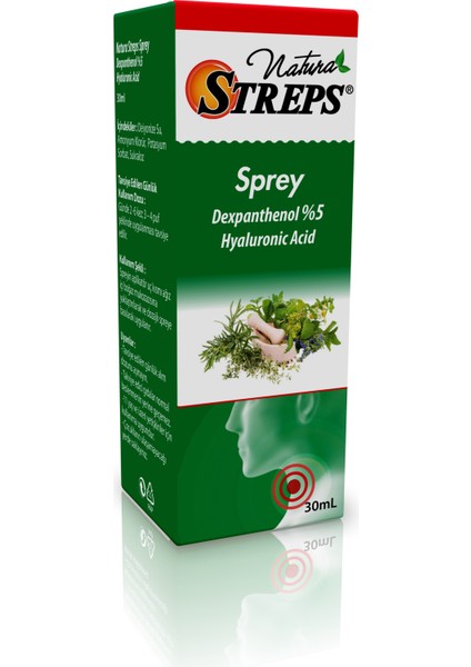 Natura Streps Boğaz Spreyi 30 Ml