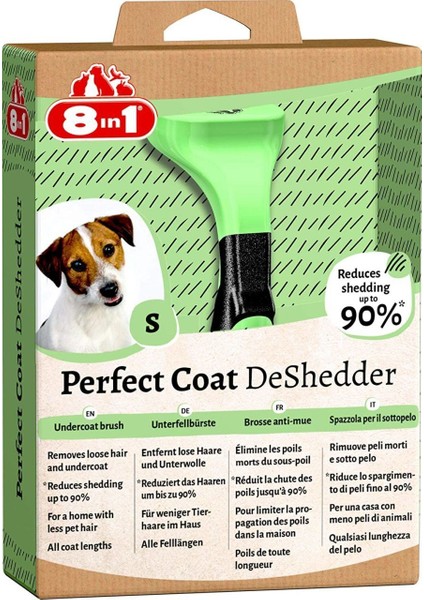 Perfect Coat Deshedder Furminator Küçük Irk Köpek Tarağı Small