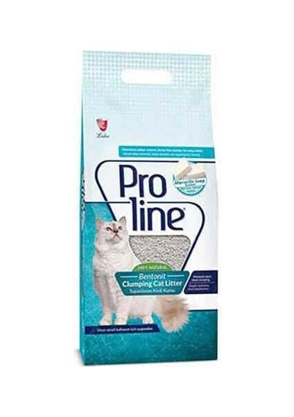 Marsilya Sabun Kokulu Bentonit Kedi Kumu 10 Lt