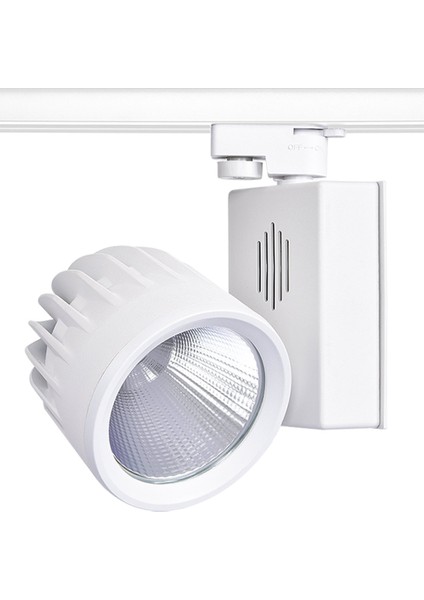 Philips Ledli 30W Monofaze Beyaz Ray Spot 12CM Beyaz Işık 6500K