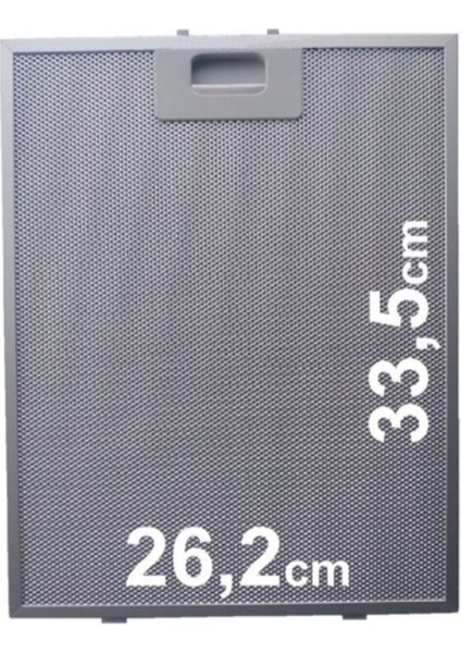 Adx 6107 K Ankastre Davlumbaz Alüminyum Metal Filtre Orijinal V40050403