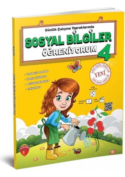 Çalışkan Arı Yayınları Çalışkan Arı 4.Sınıf Sosyal Bilgiler Öğreniyoruz