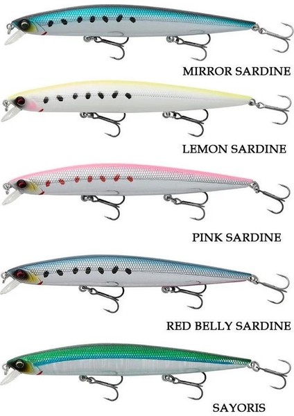 Sea Bass Minnow 12CM 12.5gr F Mirror Sardine fiyatları