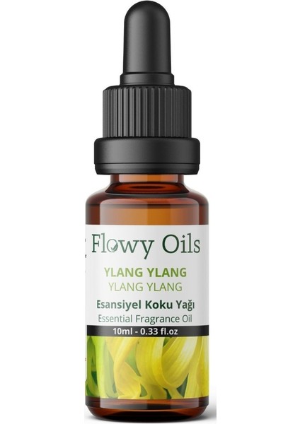 Ylang Ylang Saf Esansiyel Uçucu Koku Yağı Esans Buhurdanlık Yağı Difüzör Esansı Fragrance Oil 10 ml