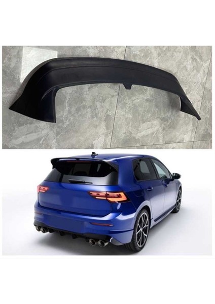 Volkswagen Golf 8 Spoiler - Piano Black (Parlak Siyah)