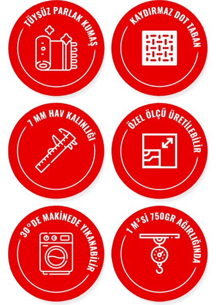yolluk Koridor Siyah Beyaz Patchwork Kaymaz Yuvarlak Oval Kesme Ince Yıkanabilir Halı