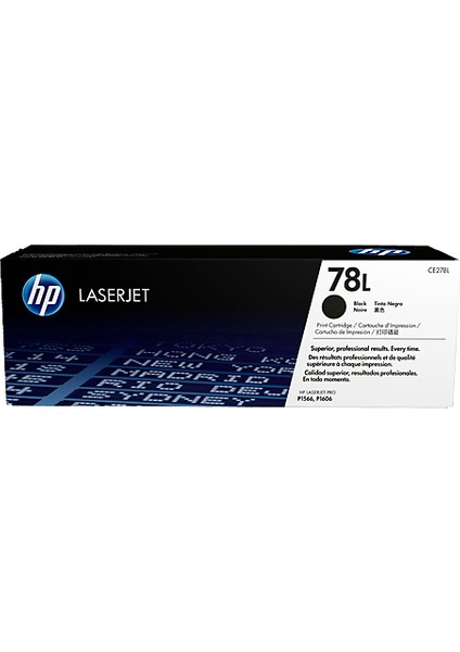 78L CE278L Siyah Laserjet Toner Kartuşu