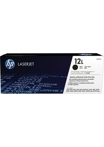 Q2612L Toner & Lazer Kartuş