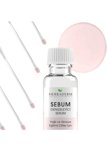 Sebum Dengeleyici Serum Yağlı ve Akne