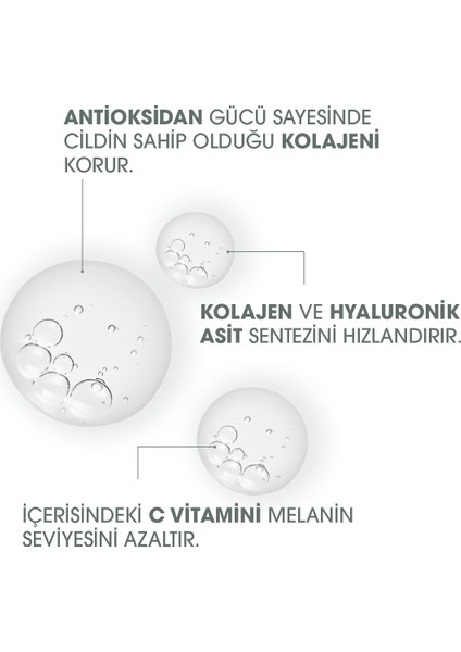 Süper Serum (Collagen+ C Marine Kolajen %3+ 3-O-Etil Askorbik Asit % 0,5) Sıkılaştırıcı ve Aydınlatıcı 30 Ml