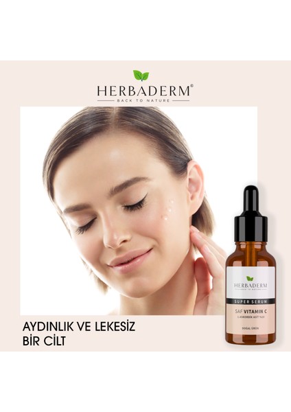 Süper Serum (Saf Vitamin C L-Askorbik Asit %10) Aydınlatıcı 30 Ml