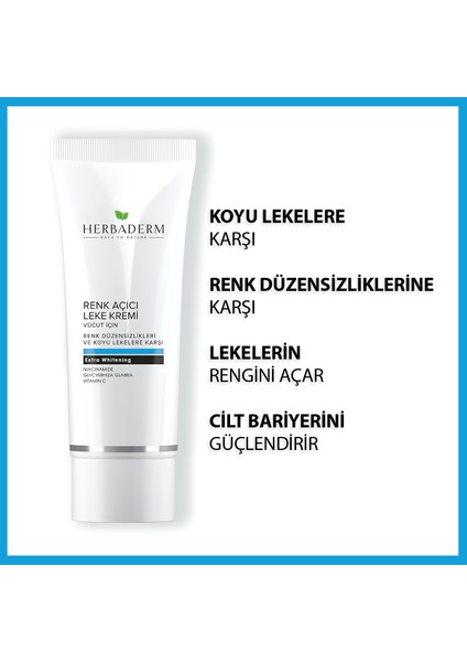 Renk Açıcı Leke Kremi (Vücut İçin) 60 Ml