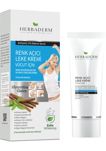 Renk Açıcı Leke Kremi (Vücut İçin) 60 Ml