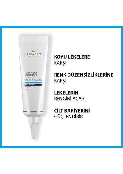 Renk Açıcı Leke Kremi Yüz İçin (30 SPF) 55 Ml