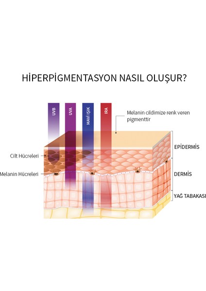 Renk Açıcı Leke Kremi Yüz İçin (30 SPF) 55 Ml