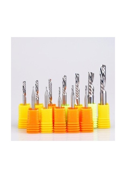 3 Boyut Işleme 3D Karbür Freze 5X22X60 Cnc Bıçağı