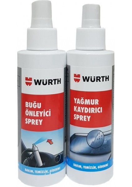 Buğu Önleyici + Yağmur Kaydırıcı Sprey 150 ml