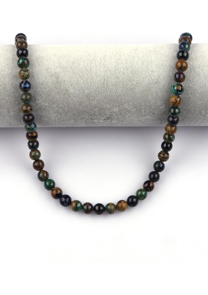 Azurit - Malakit Doğal Taş Dizi 8 mm Küre Kesim fiyatları