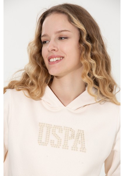 Kadın Ekru Sweatshirt 50256249-VR019
