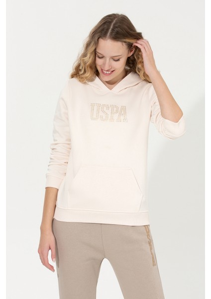 Kadın Ekru Sweatshirt 50256249-VR019