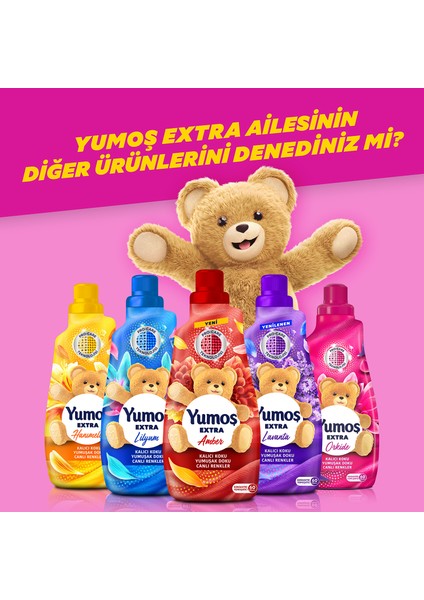 Extra Konsantre Çamaşır Yumuşatıcısı Şakayık 1440 ml