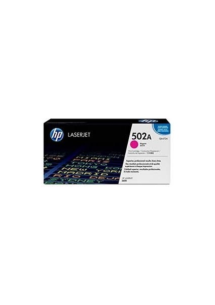 502A Q6473A Kırmızı Toner
