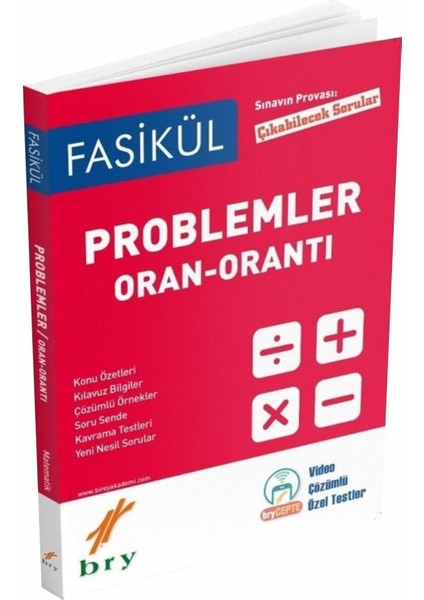 Birey Yayıncılık Birey Yayınları Problemler Fasikül Soru Bankası