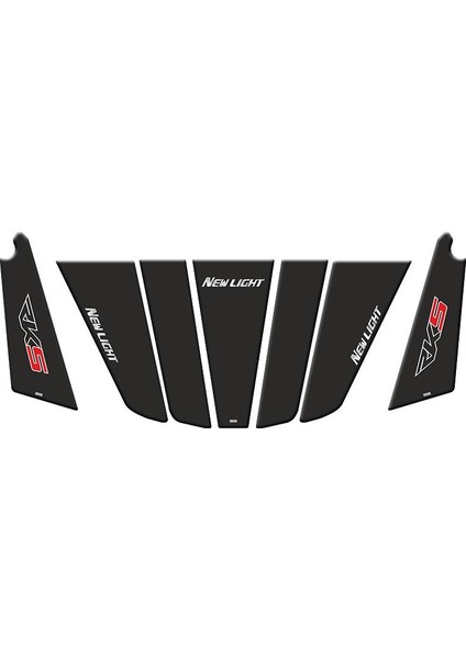 Rks Newlıght 125 Cc 2020 - 2024 Uyumlu Tank Pad Set 003