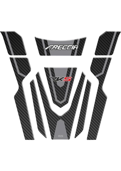 Rks Freccia 150 cc 2022 Uyumlu Tank Pad Set 002