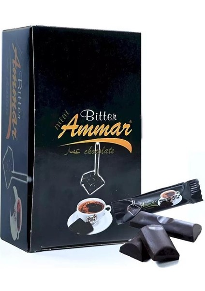 Mahmood Coffe 2si1 Arada 6 gr 72 Adet ve Ammar Bitter Çikolata 7 gr 50 Adet 2 Li Set