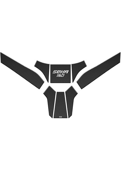 Kanuni Seha 150 2022 - 2024 Uyumlu Tank Pad 001