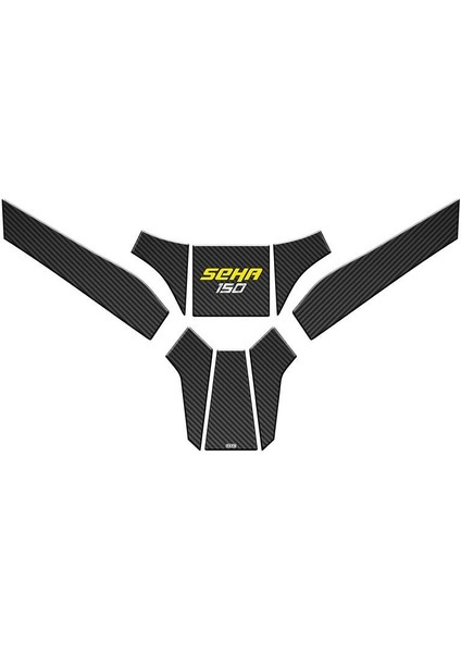 Kanuni Seha 150 2022 - 2024 Uyumlu Tank Pad 004