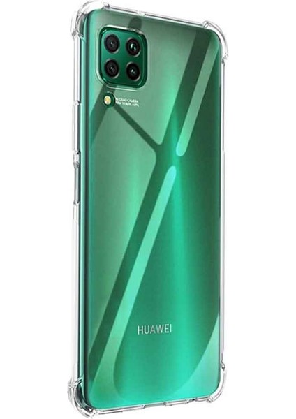 Huawei P40 Lite Shock Absorbing Darbe Emicili Şeffaf Silikon Kılıf fiyatları