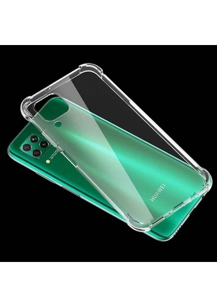 Huawei P40 Lite Shock Absorbing Darbe Emicili Şeffaf Silikon Kılıf fırsatları