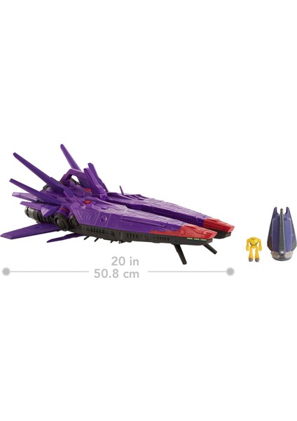 Lightyear Disney Pixar Lightyear Zurg Xl Ana Savaş Uçağı ve Mini Zyclops Figürü, 60 Cm Uzunluğunda, 4 Yaş ve Üzeri Hhm23 modelleri