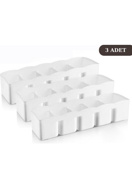 3’lü 5 Bölmeli Organizer Geniş Set