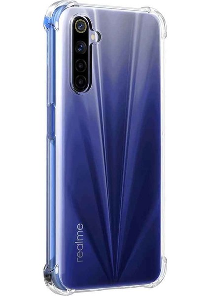 Realme 5i Shock Absorbing Darbe Emicili Şeffaf Silikon Kılıf fiyatları