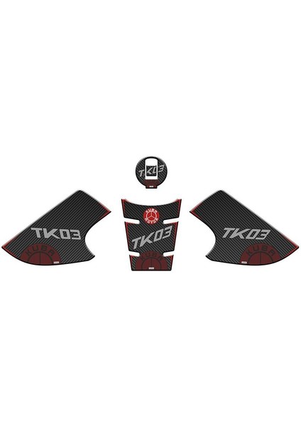 Kuba Tk-03 2021 - 2024 Uyumlu Tank Pad Set 001