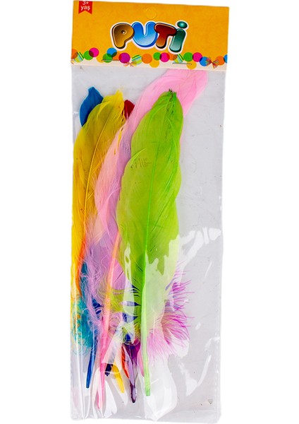 Karışık Renkli Tüy 10'lu KOD4742 0213 4742