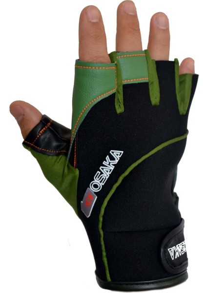 New Osaka Flexıble Glowe Balıkçı Eldiveni - Turuncu - L - Xl