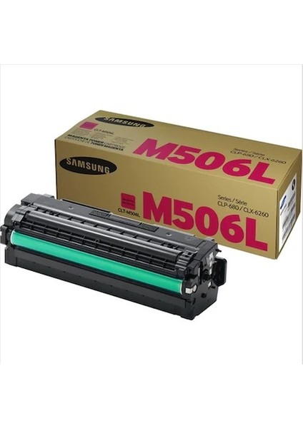 Clt M506L 6000 Sayfa Kapasiteli Kırmızı Toner CLP-680DW