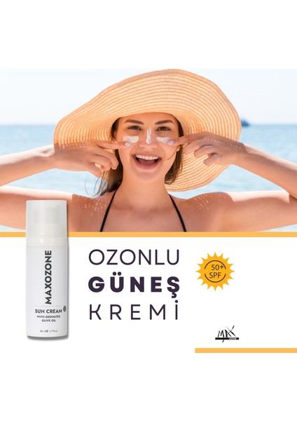 Ozonlu Güneş Koruyucu Krem 50 ml