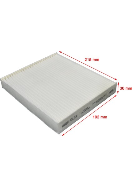 Toyota Corolla 2008-2018 Polen Filtresi fiyatları