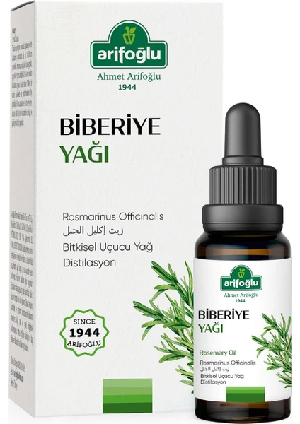 %100 Saf ve Doğal Biberiye Uçucu Yağı 10 ml