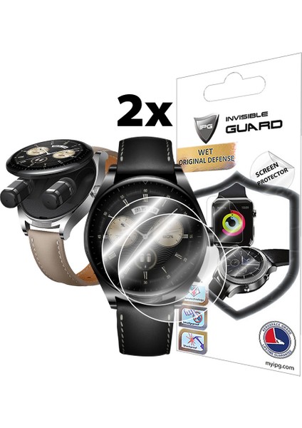 Huawei Watch Buds Akıllı Saat ile Uyumlu Ipg Ekran Koruyucu (2 Adet) indirimleri