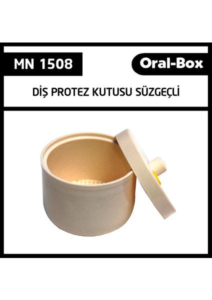 Diş Protez Kutusu Süzgeçli