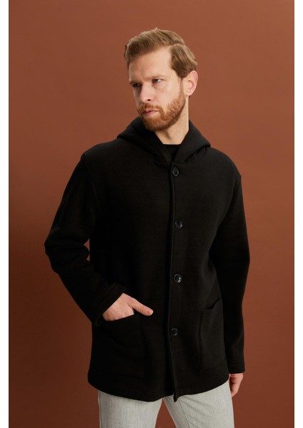 Kapüşonlu Ceket (E22-60700)