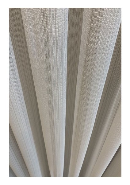 İnce Çizgi Desenli1-2,5 Normal Pileli 275 x 200 cm Tül Perde
