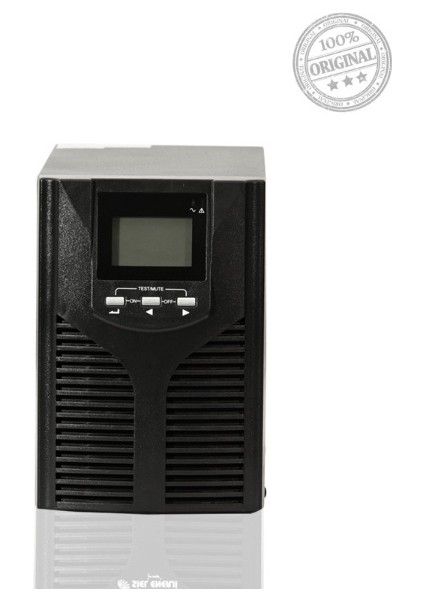 Up 11 1 Kva 1000 Va Online Ups 1f/1f 2*7 Ah Akü 5/15 Dakika Kesintisiz Güç Kaynağı